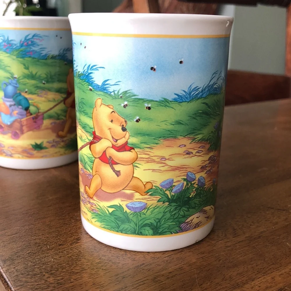 Disney “Winnie the Poop” Mugs Set of Two - Picture 3 of 8